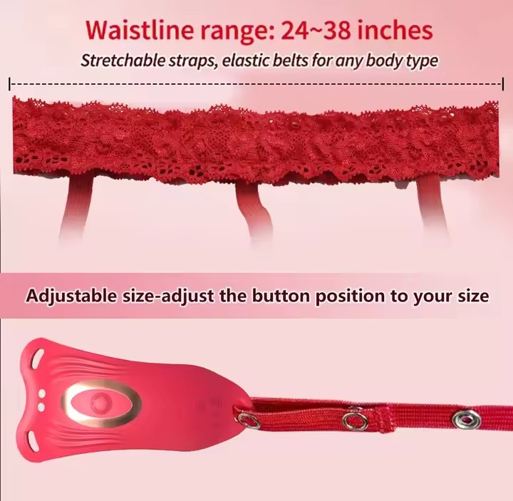 Wearable Rose Panties Vibrator Remote Control Clitoral Massager Thong Sex Toys for Women Adult Products Panty Egg Stimulator_img_3