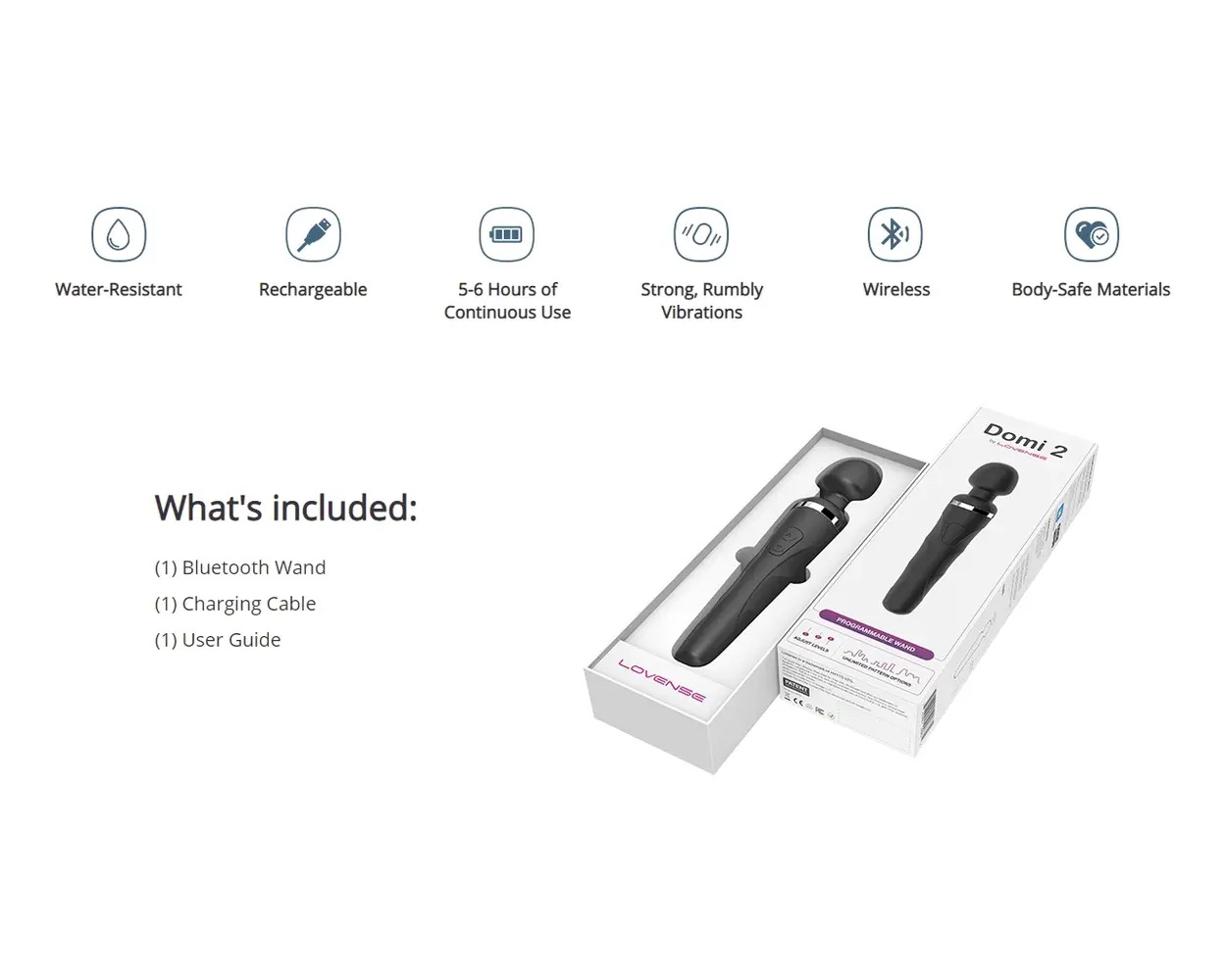 LOVENSE - DOMI WAND 2 APP-CONTROLLED SUPER POWERFUL VIBRATOR_img_8