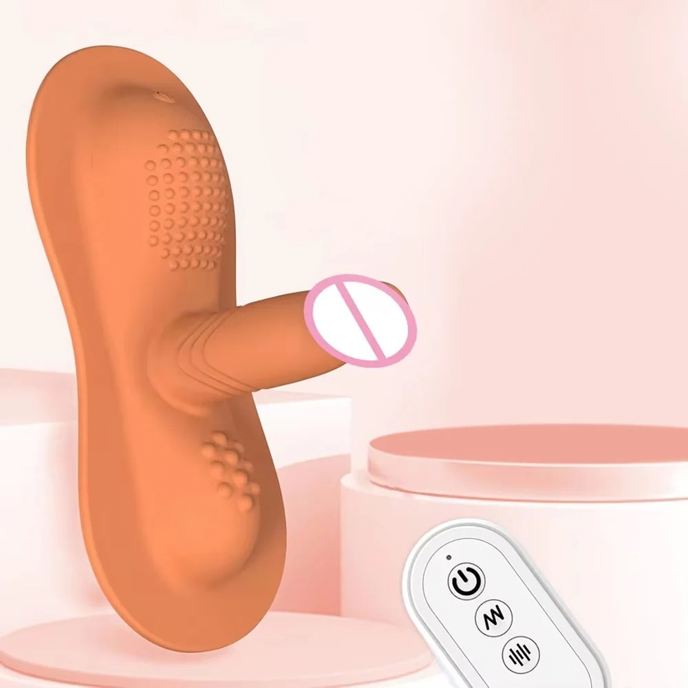 Big Sit and Ride Vibrators Dildo with 10 Vibrating Modes Remote Control Clit Anal G Spot Stimulator Adult Sex Toy for Women Man_img_6