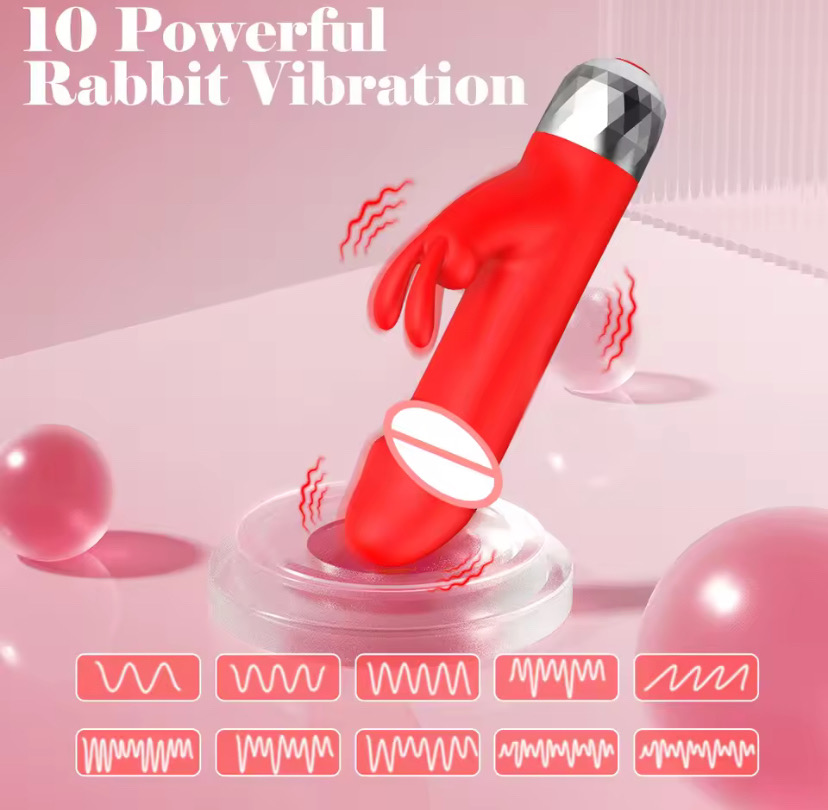 Powerful Rabbit Vibrator for Women Clitoris Stimulator Silicone G Spot Mini Bullet Vibrator Female Dildo Sex Toys for Adults 18+_img_1