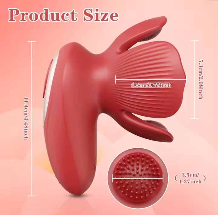 Butterfly Shape Nipple Vibrator Clitoris Stimulator Breast Massager Vibrador adult sex toys For Women Sensual Device_img_5