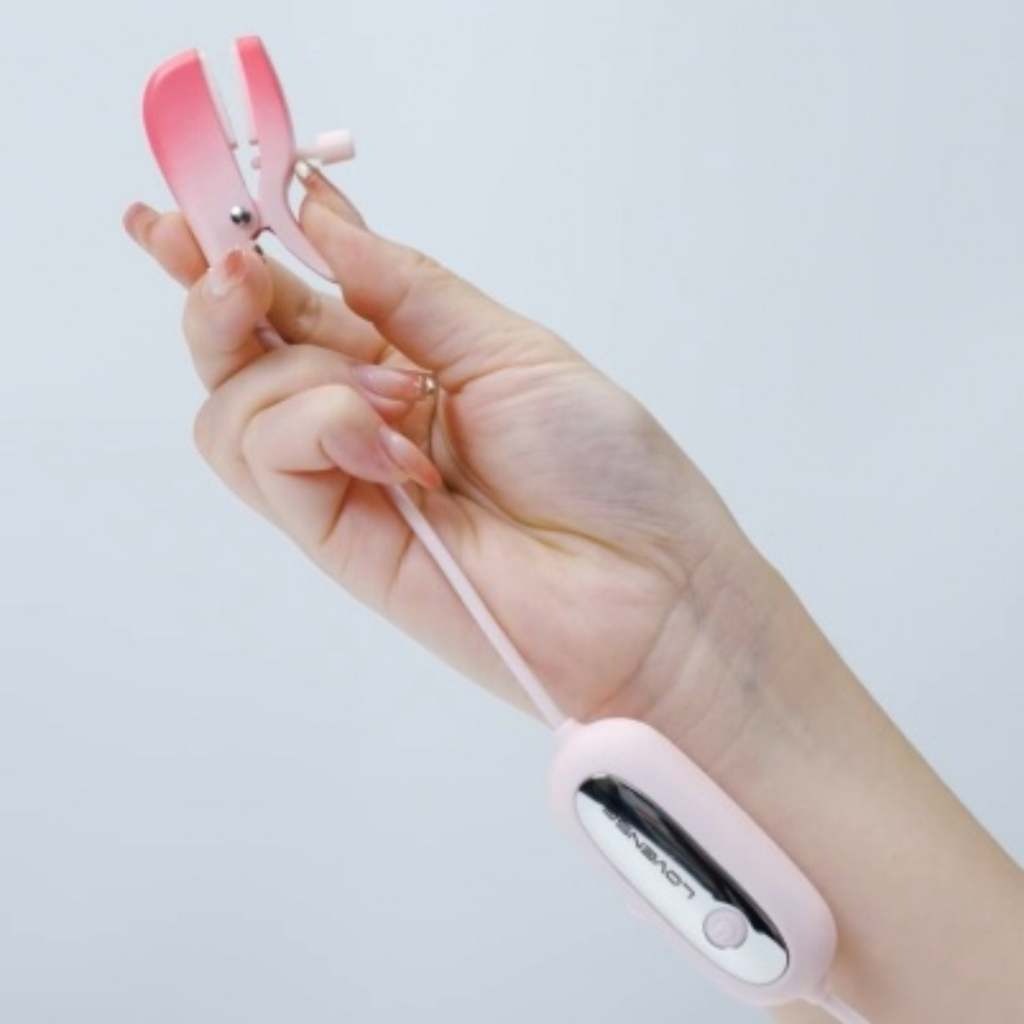 Lovense - Gemini Nipple Vibrator, Adult Female Rechargeable Sex Toys, Adult Interactive Sex Toys - Closing the Distance_img_2