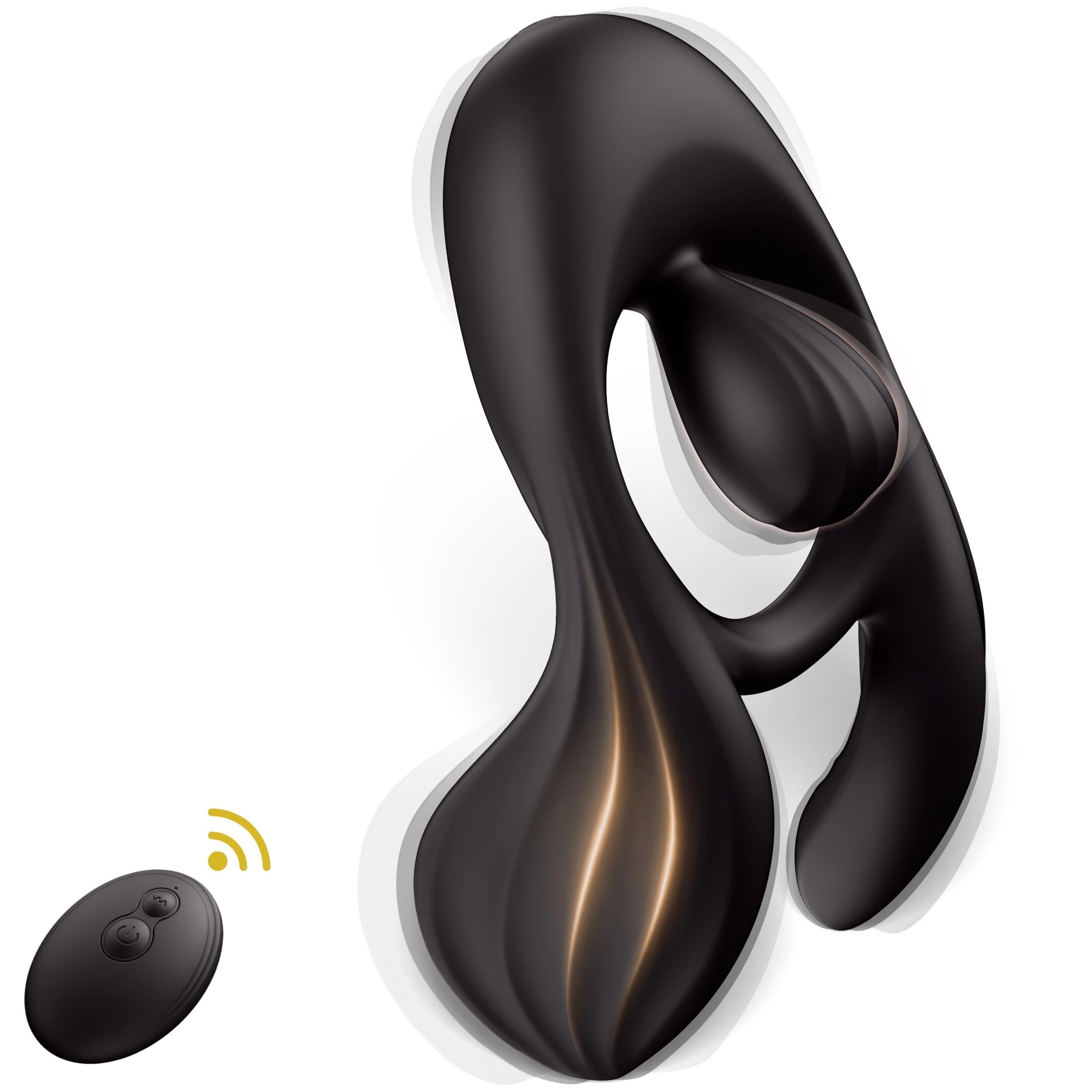 Vibrating Cock Ring for Men Delay Ejaculation Testicle Vibrator Remote Control Penis Ring Clit Stimulator Sex Toy for Men_img_6