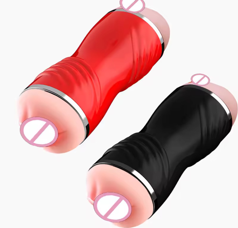2 in 1 Realistic Artificial Vagina Masturbator Cup Deep Throat Blowjob Massager Pocket Pussy Erotic Adult Sex Toy for Men