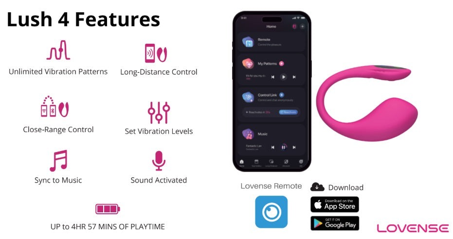 Lovense Lush 4 App-Controlled G-Spot Egg Vibrator_img_3