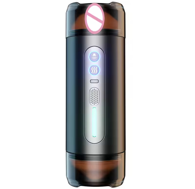 Automatic Male Sucking Masturbator Realistic Vagina Oral Mouth Vibrating Adult Sex Toys Machine for 18 Men Pocket Pussy Vagina_img_5