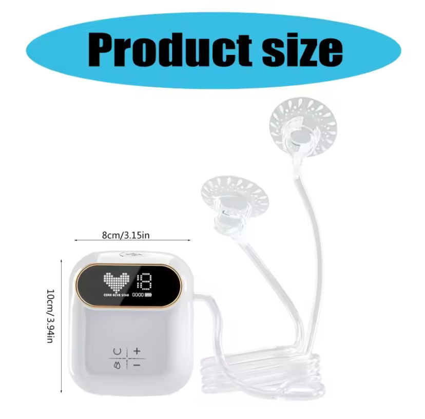 Portable Nipple Corrector with 12 Customizable Gears Electric Breastfeeding Assistant Soft Nipple Engaer for Mom_img_5