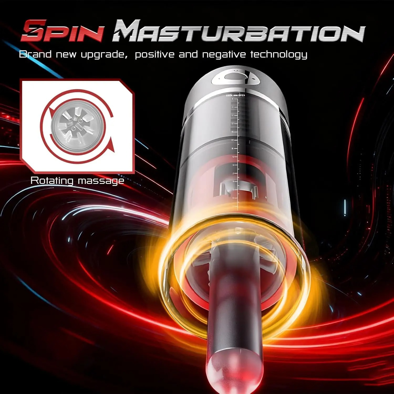 Male Masturbator Automatic Men Sucking Thrusting Machine Devices Pocket Puzzy Realistic Hands Free Male Adult Toys_img_3