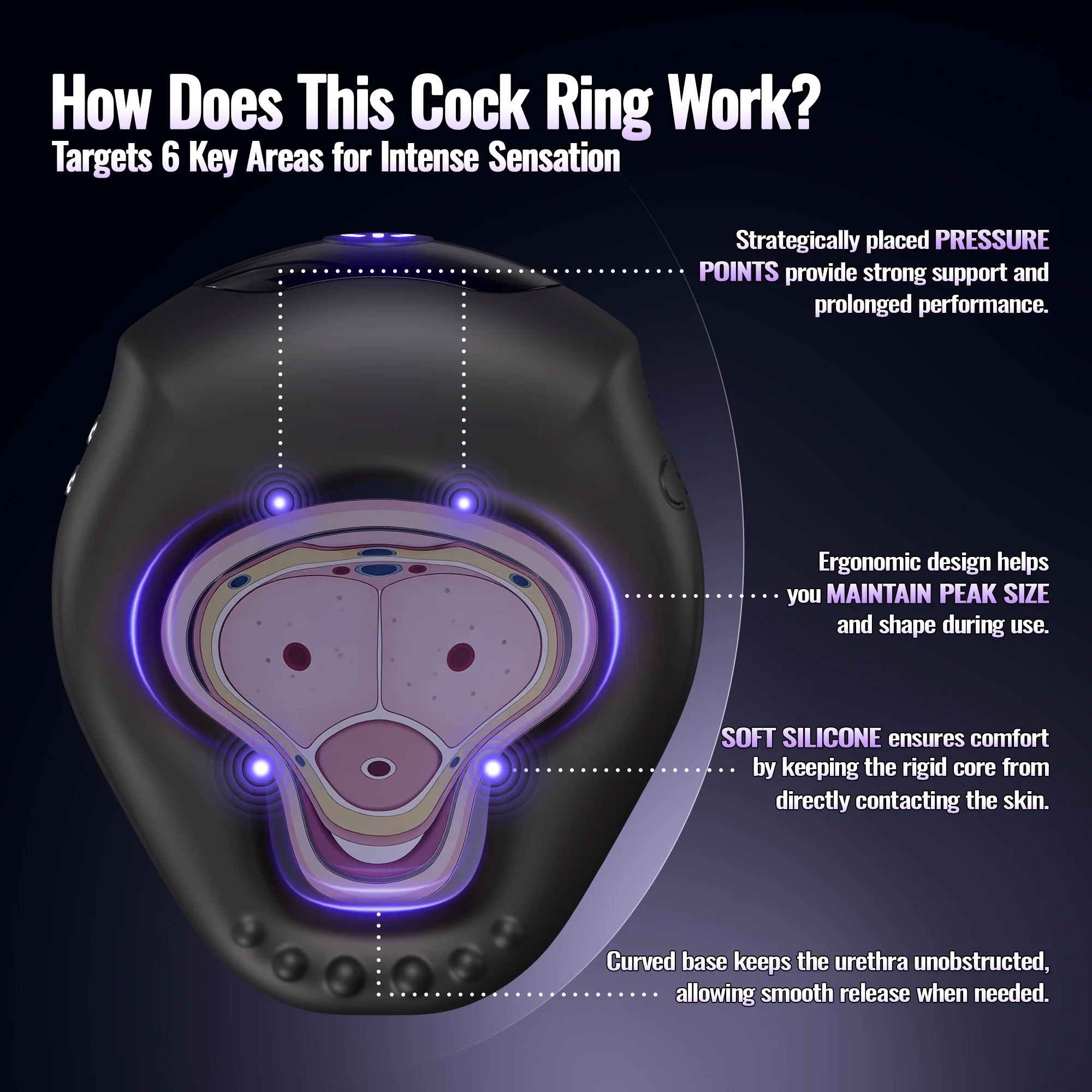 APP Control Vibrating Cock Ring Penis Ring Vibrator Delay Ejaculation Clit Stimulator Cockring Adults Sex Toys for Men_img_3