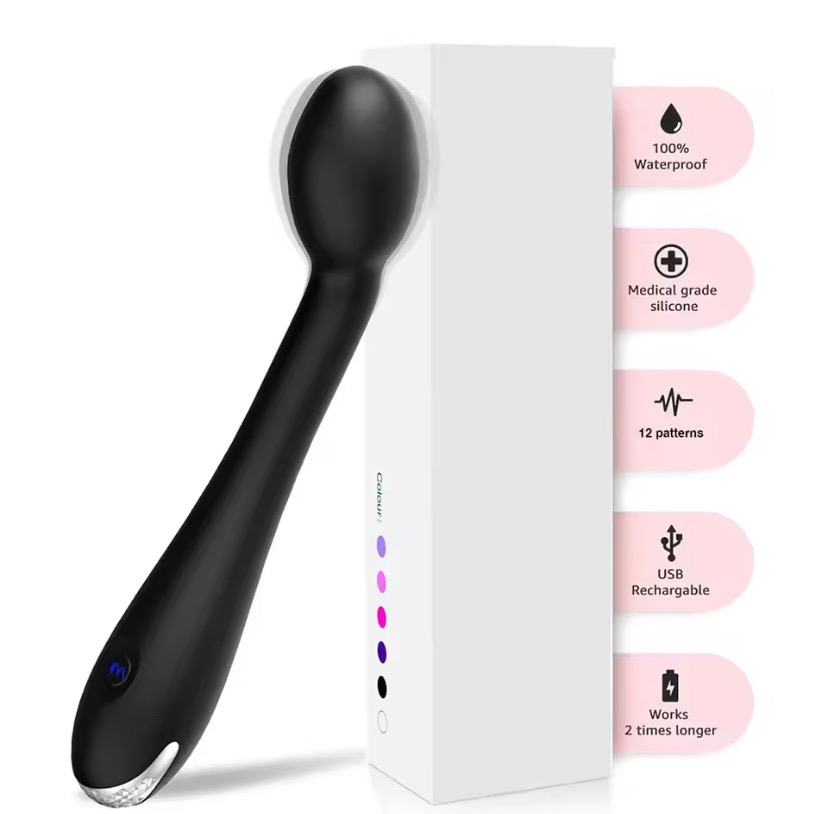 12 Speeds Anal Vibrator G spot Vibrator Adult Sex Toys for Woman Prostate Massage Butt Plug Stimulator USB Charge Sex Products_img_2