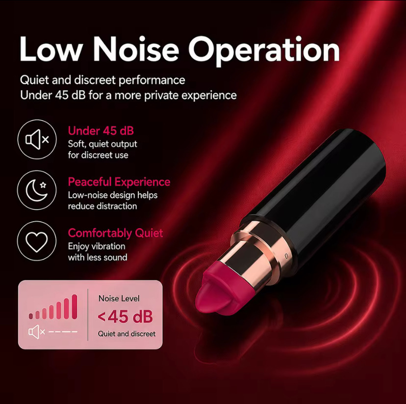 Tongue Tip Lipstick Vibrator New 10 Modes Clitoral Stimulator Nipple Massager Low Noise Portable Sex Toys for Adult Women_img_3