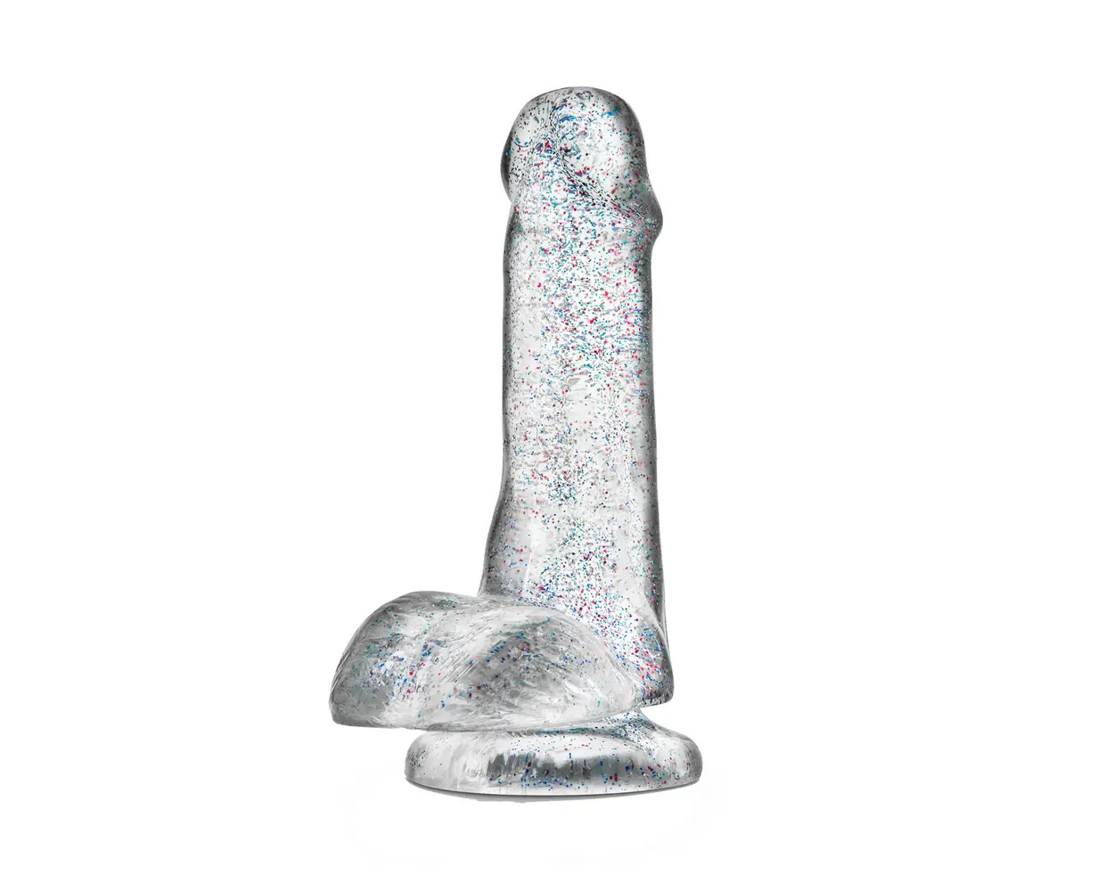 NATURALLY YOURS - 6-INCH GLITTER SUCTION CUP DILDO_img_4