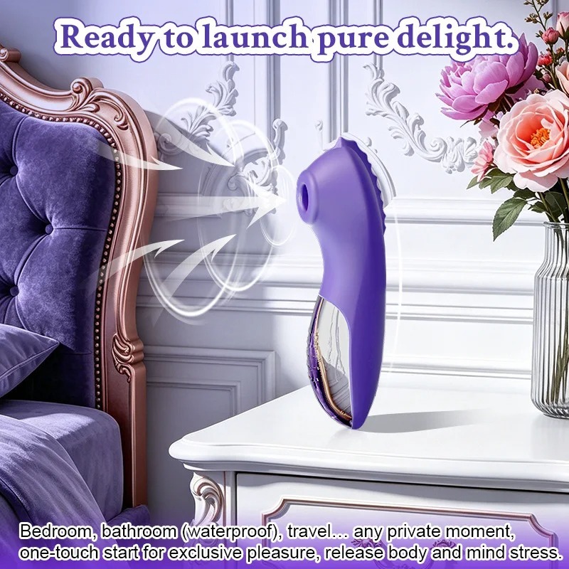 Powerful Sucking Vibrator Clit Nipple Oral Vacuum Clitoris Blowjob Stimulator Massager Sex Toys Adults Goods for Women_img_5