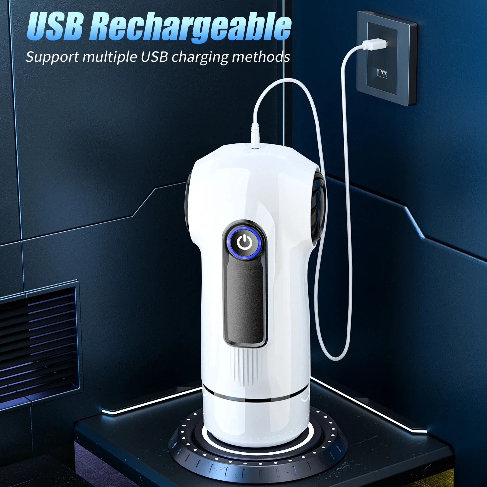 Automatic Male Masturbator Vibrator Sucking Cup Real TPE Pocket Pussy Vacuum Penis Pump Adult Sex Toys for Men_img_1