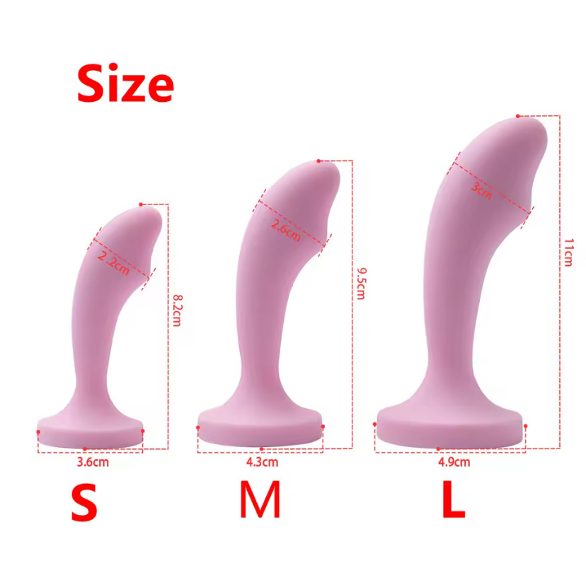 Silicone Anal Plug Gem Base Butt Plug Anal Masturbation Stimulator Anal Massage Dilatancy Toys G-point Massage Adult Sex Toys_img_1
