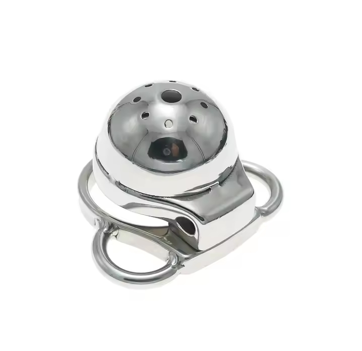 Pot Lid Chastity Cage Sissyf Male Abstinence Penis Restraint Stainless Steel Urethral Chastity Device Cock Cage Adult Sex Toy 18+_img_1