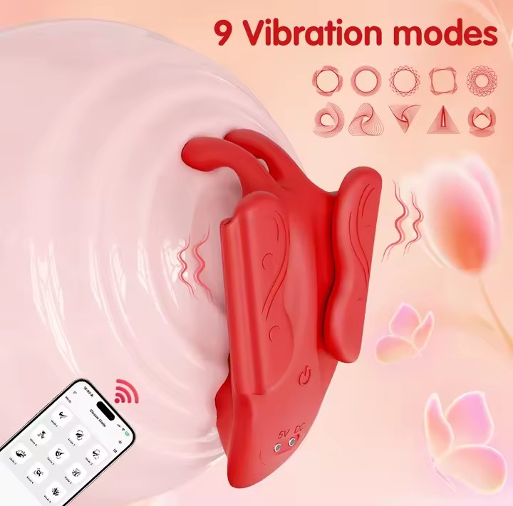 Magnetic Vibrator for Women Clitoris Stimulator Vibration Female Sex Toys for Couples Tape Wearable Panty Sexy Adult Female 18_img_3