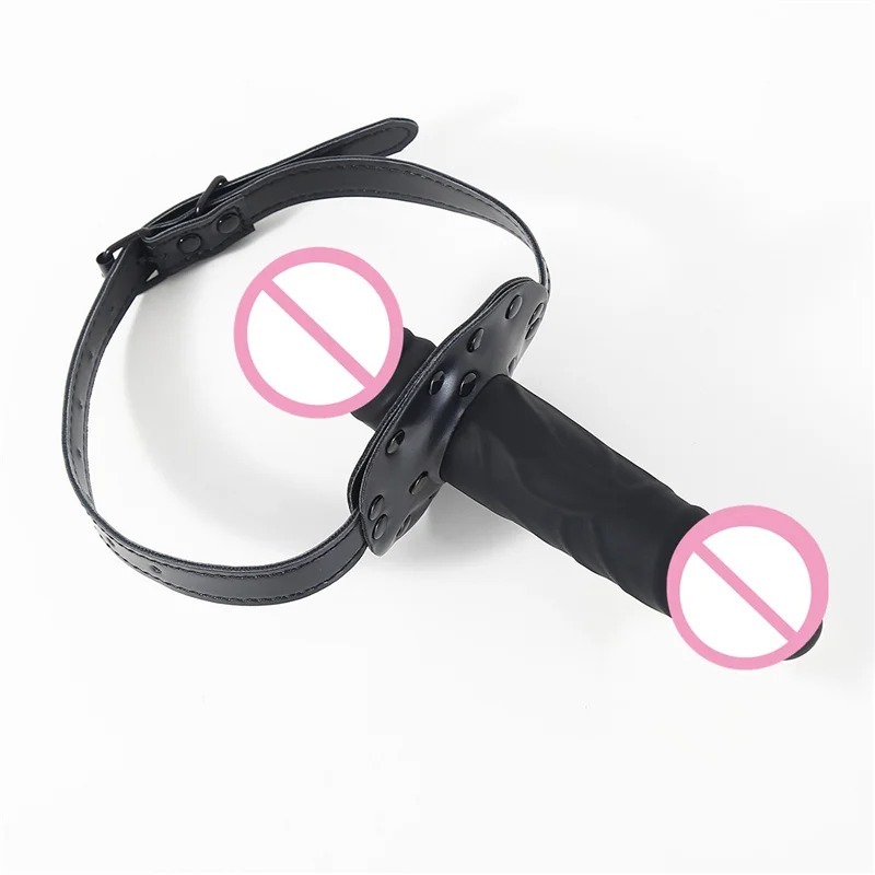 Slave Toys Unisex Sex Toys Sex Games Goods Erotic Toys Couple Silicone Dildo Mouth Gag Mouth Ball Adult Ttraining Female_img_9