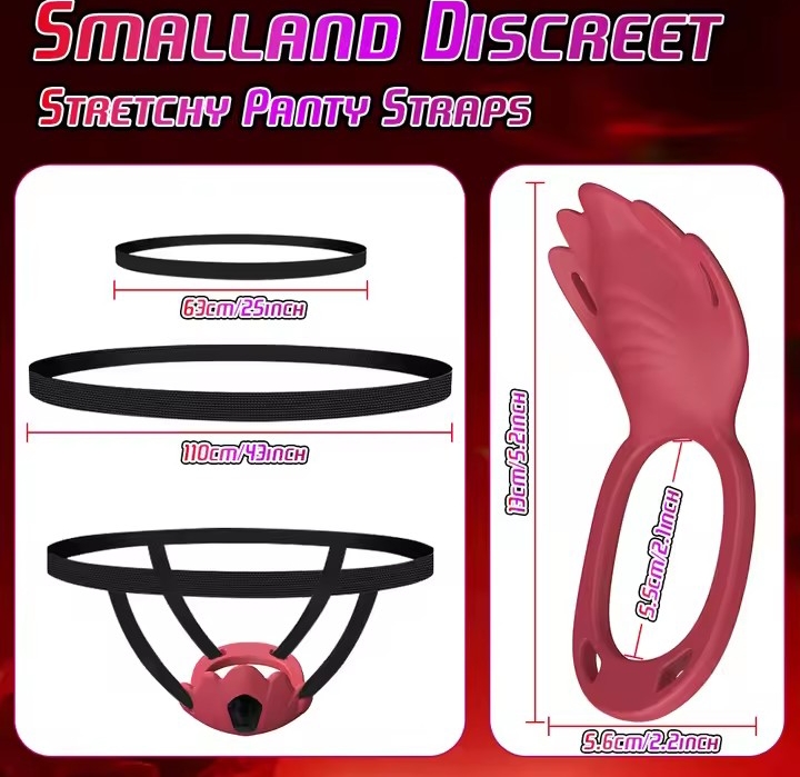 APP Wearable Panty Vibrator Remote Control Clitoral Stimulator Vibrating Penis Ring Vibrador adult sex toys Couples_img_5