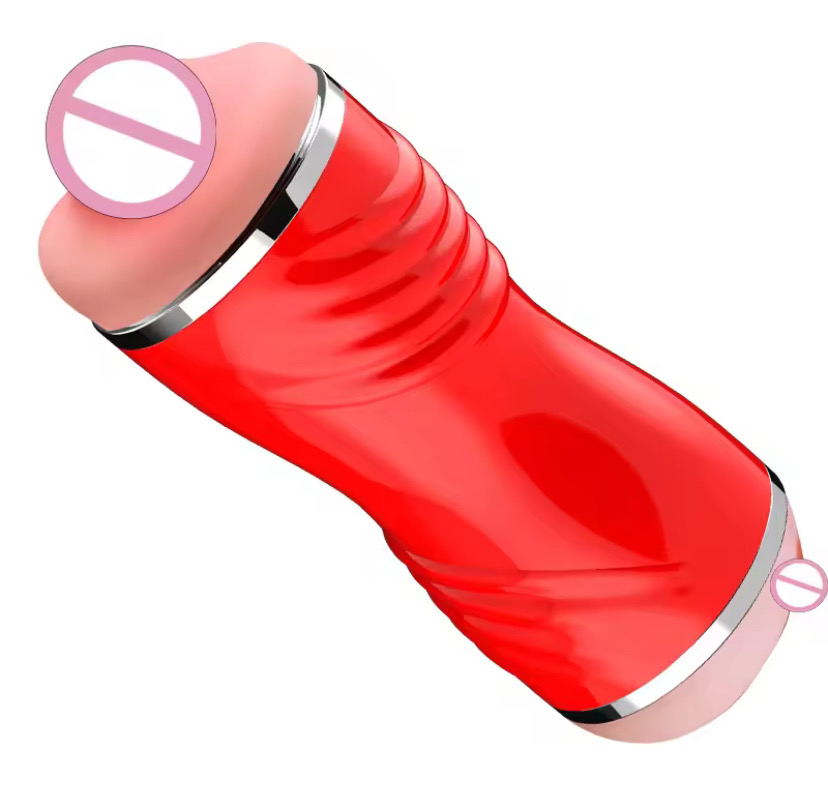 2 in 1 Realistic Artificial Vagina Masturbator Cup Deep Throat Blowjob Massager Pocket Pussy Erotic Adult Sex Toy for Men_img_4