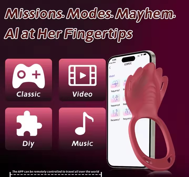APP Wearable Panty Vibrator Remote Control Clitoral Stimulator Vibrating Penis Ring Vibrador adult sex toys Couples_img_3