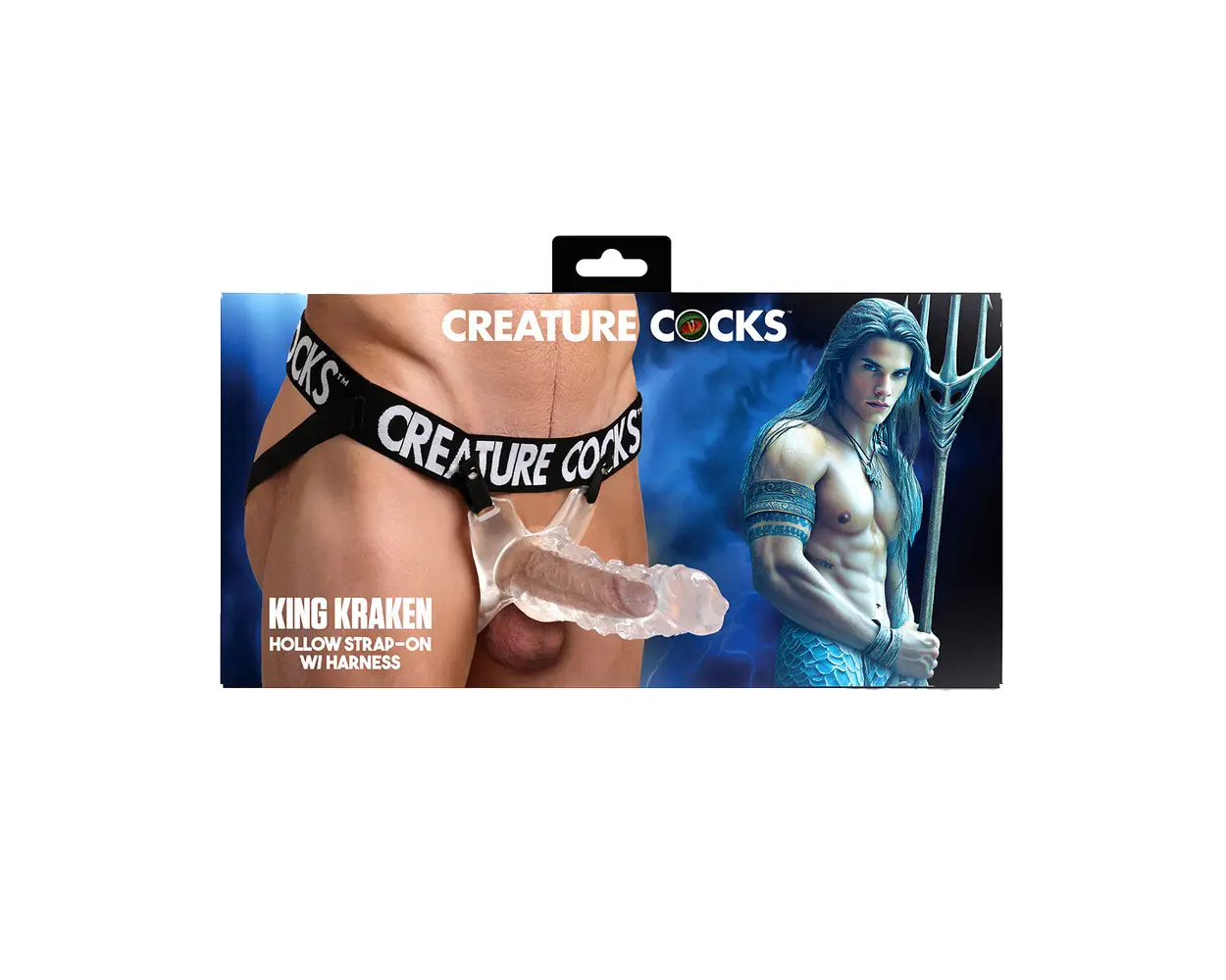 CREATURE COCKS - KING KRAKEN HOLLOW STRAP-ON WITH HARNESS_img_2