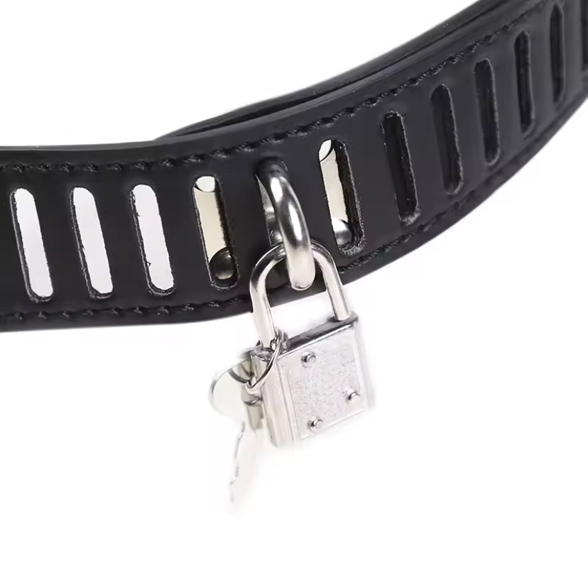 SM Bondage Flirting Male Utensil Chastity Pants Leather Strap Adult Birdcage Sexy Underwear Couple Sex_img_4