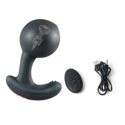 Powerful Vibration Butt Plug Huge Inflatable Anal Plug RemoteControl Male Prostate Massage Anal Expansion Dildo Vibrator Sex Toy_img_8