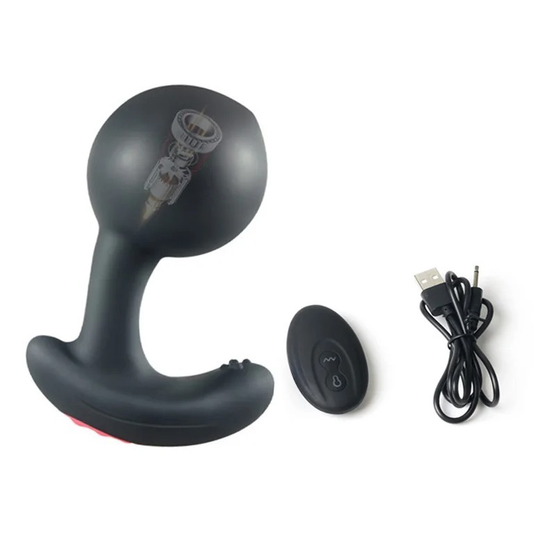 Powerful Vibration Butt Plug Huge Inflatable Anal Plug RemoteControl Male Prostate Massage Anal Expansion Dildo Vibrator Sex Toy_img_8