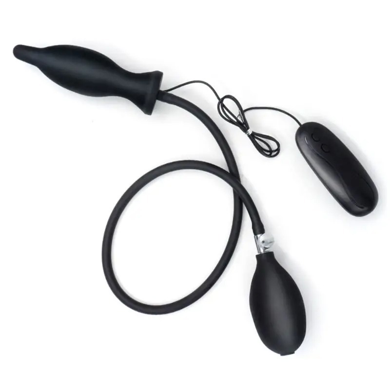 Powerful Vibration Butt Plug Huge Inflatable Anal Plug RemoteControl Male Prostate Massage Anal Expansion Dildo Vibrator Sex Toy_img_1