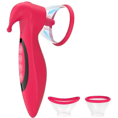 Powerful Sucking Vibrator for Women Tongue Licking Vibrating Clitoris Sucker Vibrator Nipple Stimulator Adults Sex Toy_img_1