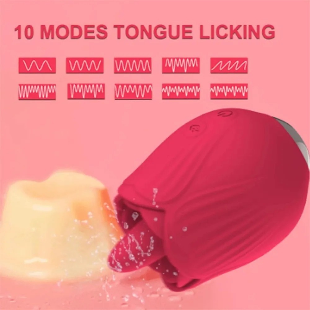 9 Vibration Modes Tongue Licking Nipple Oral Vagina Orgasm Massager Stimulating Sex Toy Adult Products Masturbator for Women_img_6