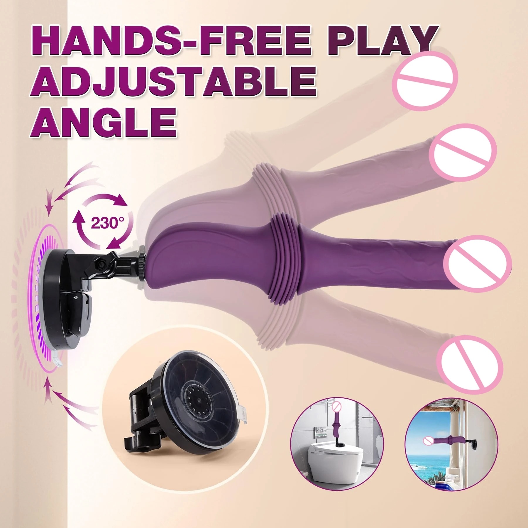 Sex Machine Thrusting Dildo Vibrator G Spot Vaginal Massager Female Masturbation Suction Cup Heating Sex Toys for Women_img_2