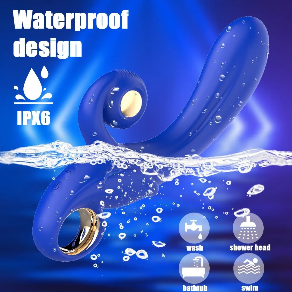 3 in 1 G-spot Rabbit Vibrator for Women 10 Modes Vibrating Dildo Nipple Anal Clitoral Vagina Massager Adult Sex Toy for Couples_img_7