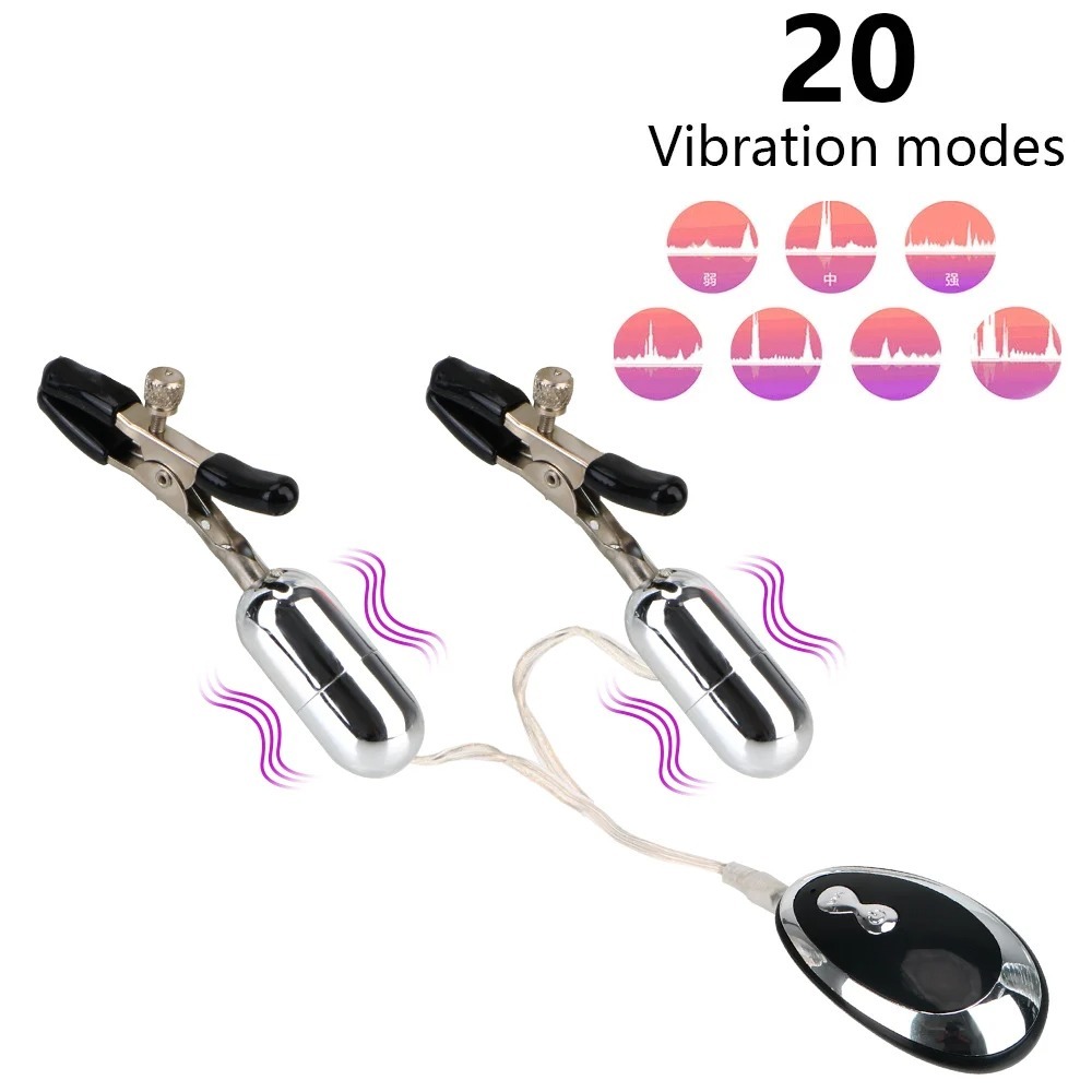 Nipple Clamps Vibrators For Women Breast Clitoris Clips Sex Toys Couples Tools Adults Games Erotic Products Bondage Sets Shop_img_2