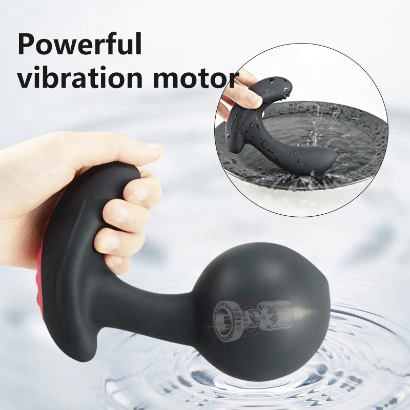 Powerful Vibration Butt Plug Huge Inflatable Anal Plug RemoteControl Male Prostate Massage Anal Expansion Dildo Vibrator Sex Toy_img_2