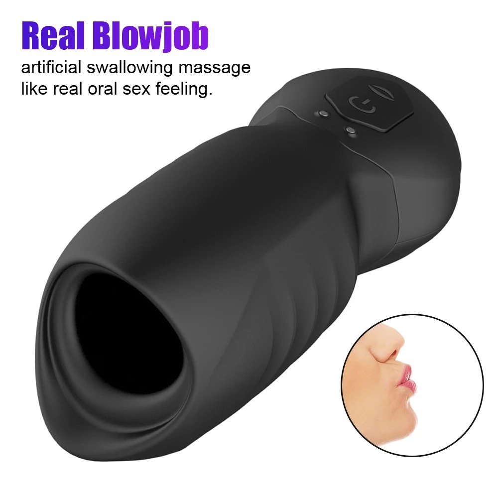 125mm Automatic Glans Sucking Vibrators Male Masturbator Vaginal For Men Penis Enlarger Cock Exerciser Sucker Sucks Sex Toys 18_img_2
