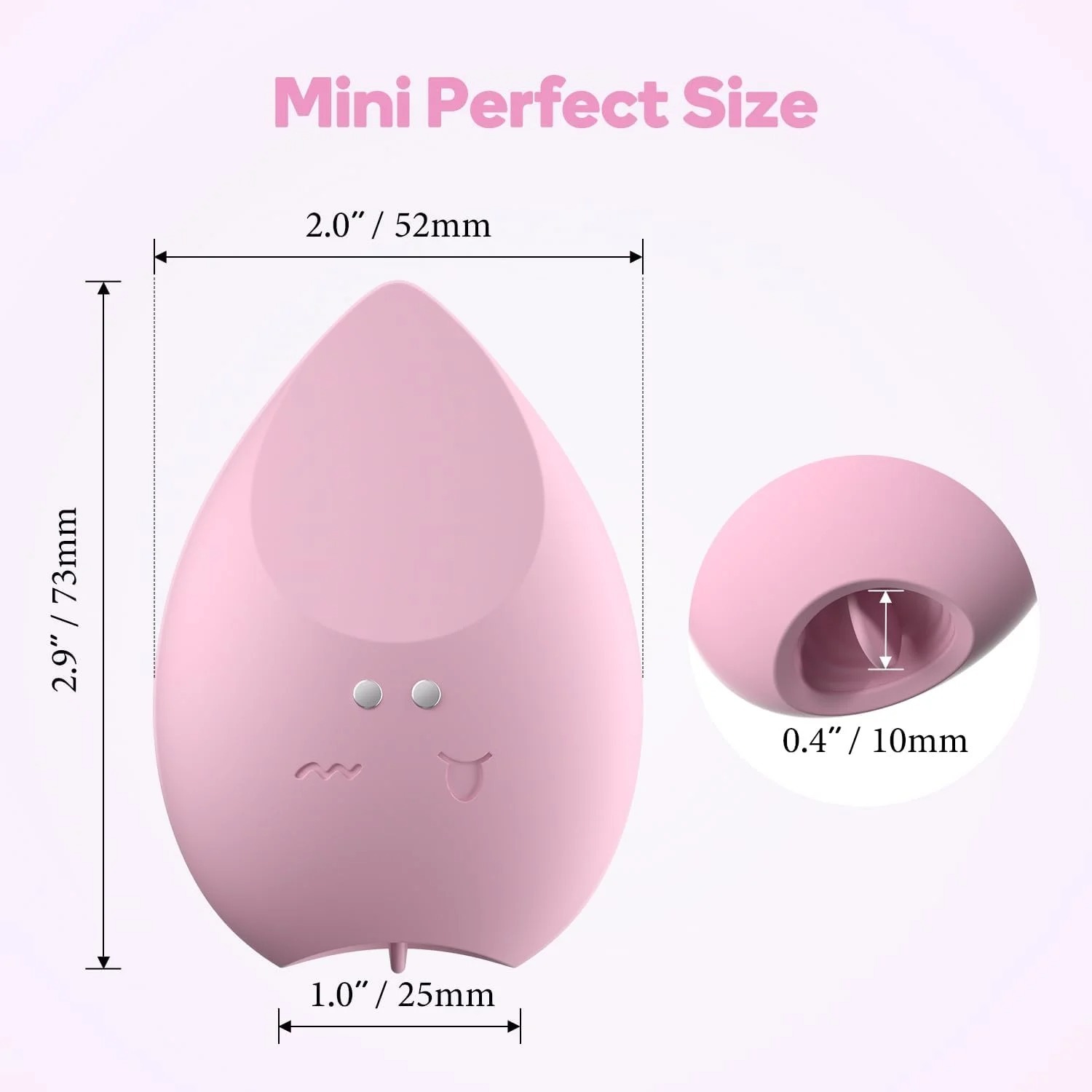 Clitoral Vibrator Licking Tongue Sex Toy for Women Nipple Vagina Stimulator Orgasm_img_1
