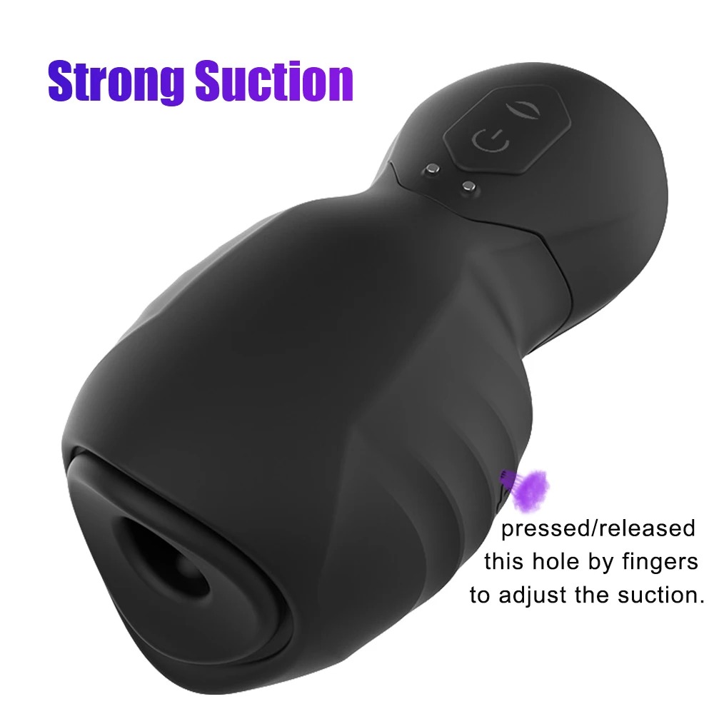 125mm Automatic Glans Sucking Vibrators Male Masturbator Vaginal For Men Penis Enlarger Cock Exerciser Sucker Sucks Sex Toys 18_img_3