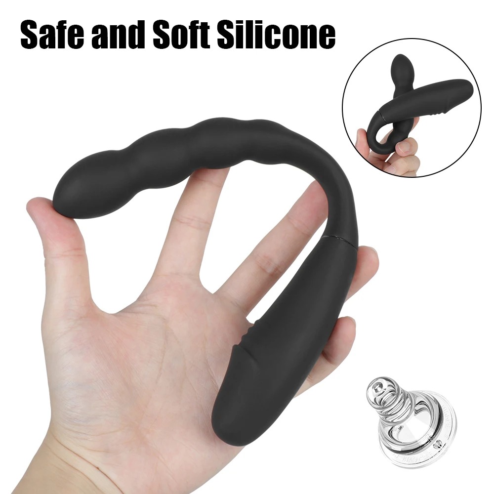 2 In 1 Dildo Anal Plug Vibrators For Women Nipple Clit Clamps Butt Dilator Female Masturbator Cordless Sex Toys Adults 18 Erotic_img_1