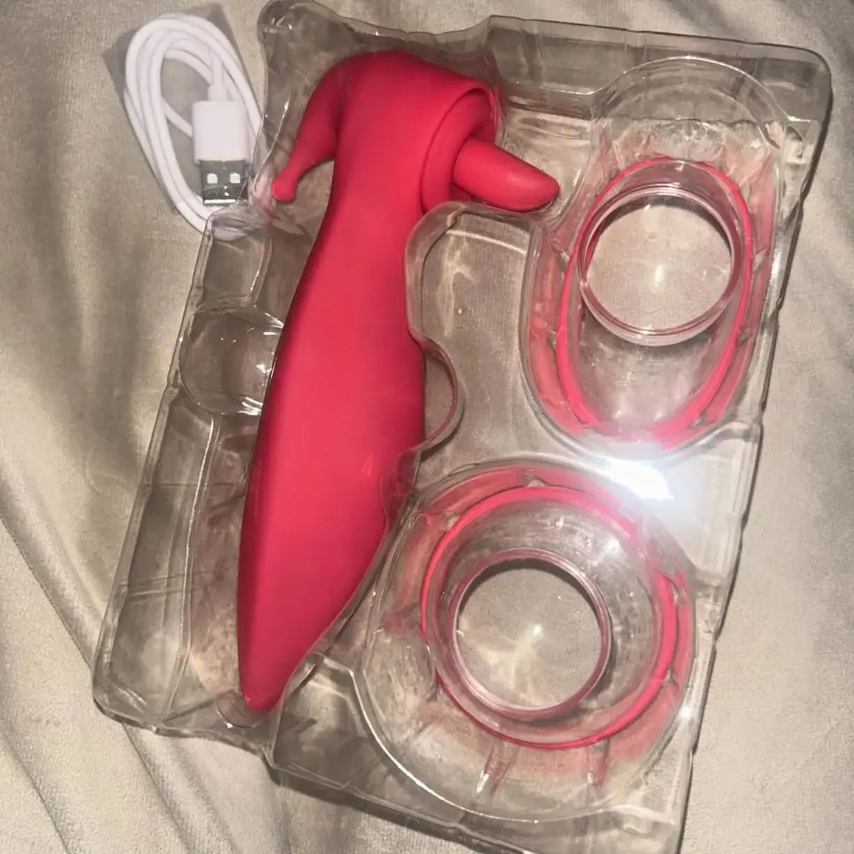 Powerful Sucking Vibrator for Women Tongue Licking Vibrating Clitoris Sucker Vibrator Nipple Stimulator Adults Sex Toy_img_1