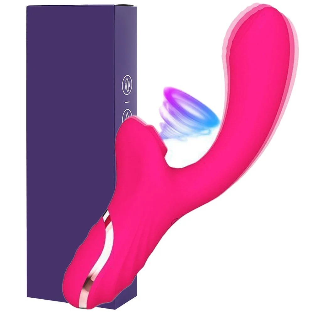 3 in 1 G-spot Rabbit Vibrator for Women 10 Modes Vibrating Dildo Nipple Anal Clitoral Vagina Massager Adult Sex Toy for Couples_img_2