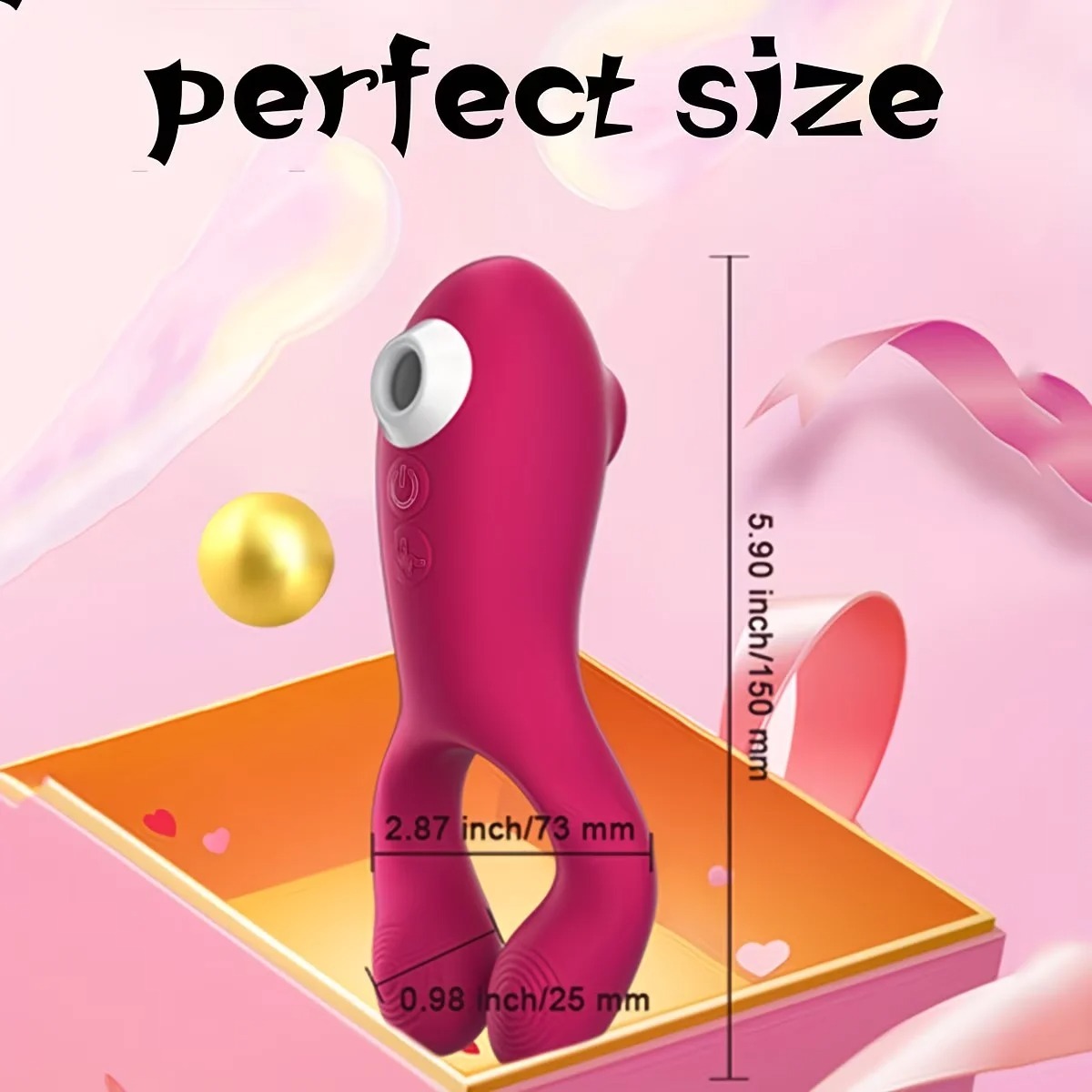 Vibrating Cock Ring Clitoral Stimulator Testicle Massager Pleasure 10 Vibrations Penis Ring Vibrator Couples Adult Sex Toys 18+_img_1