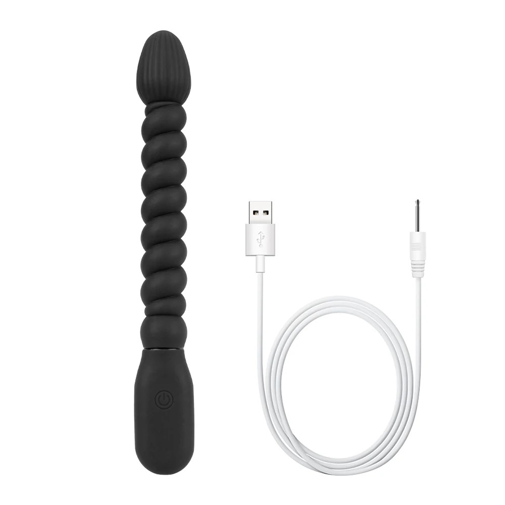 20cm Thread Anal Plug Vibrators For Women Vaginal Ball Men Butt Prostate Massager Slim Dildos Female Masturbator Sex Toys Erotic_img_2