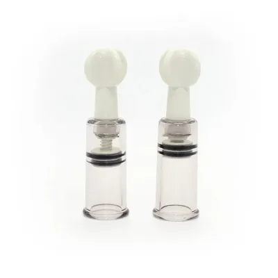 1 Pair Nipple Enlargement Sucker Suction Cupping Vacuum No Pump Body Therapy BDSM Adult Game Sex Toys for Women_img_5