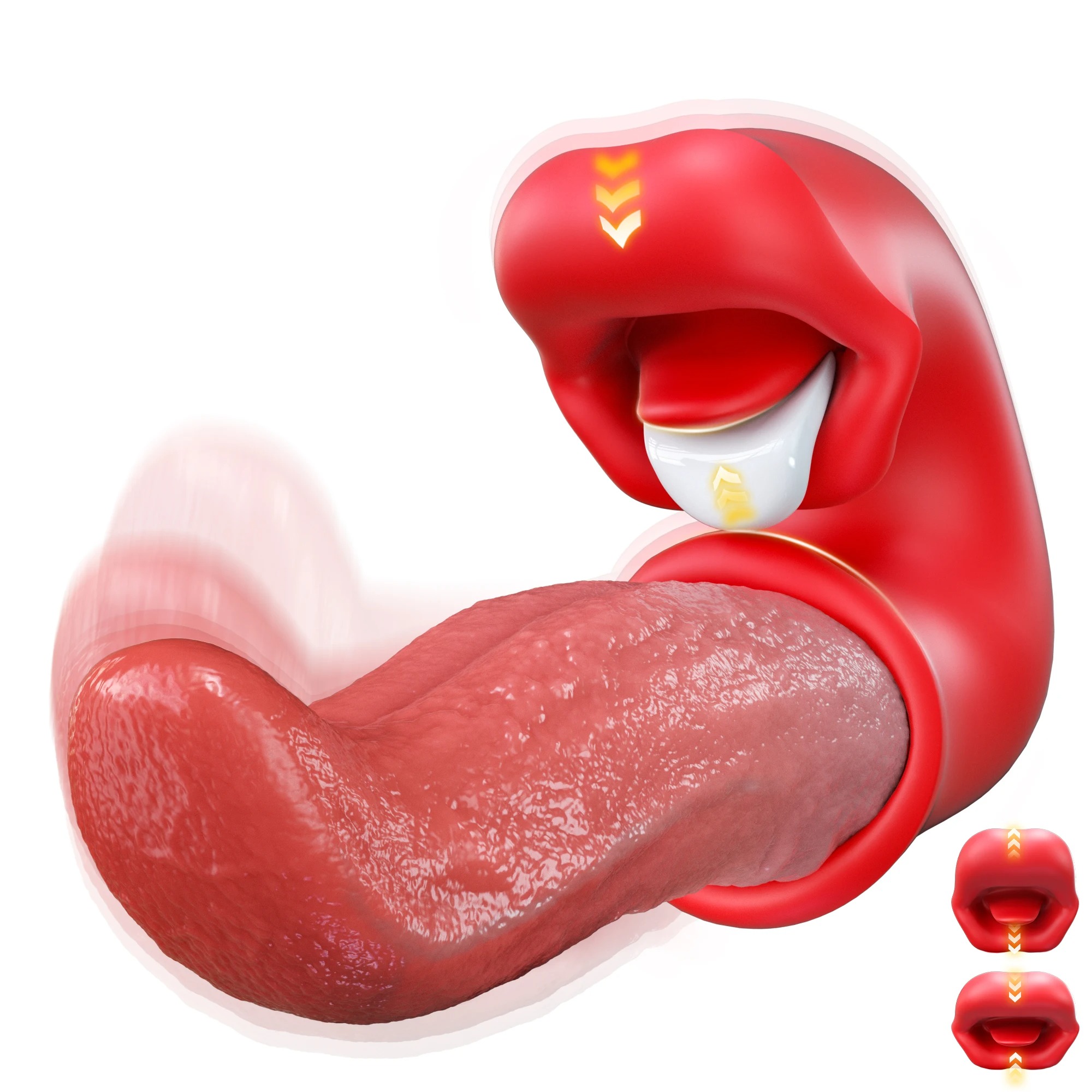 3 in 1 Realistic Tongue Vibrators for Women Dildo Occlusion and Swinging Clitoris Stimulator Adult Sex Toys Female Masturbator