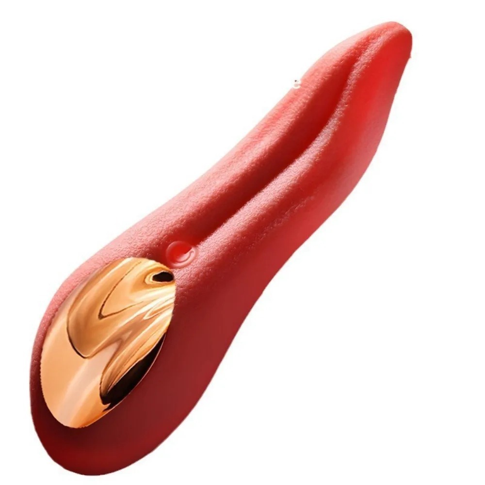 Tongue Licking Vibrator Female Powerful G-Spot Vagina Massager Dildo Thrusting Swing Clitoris Stimulator Women Sex Toy for Adult