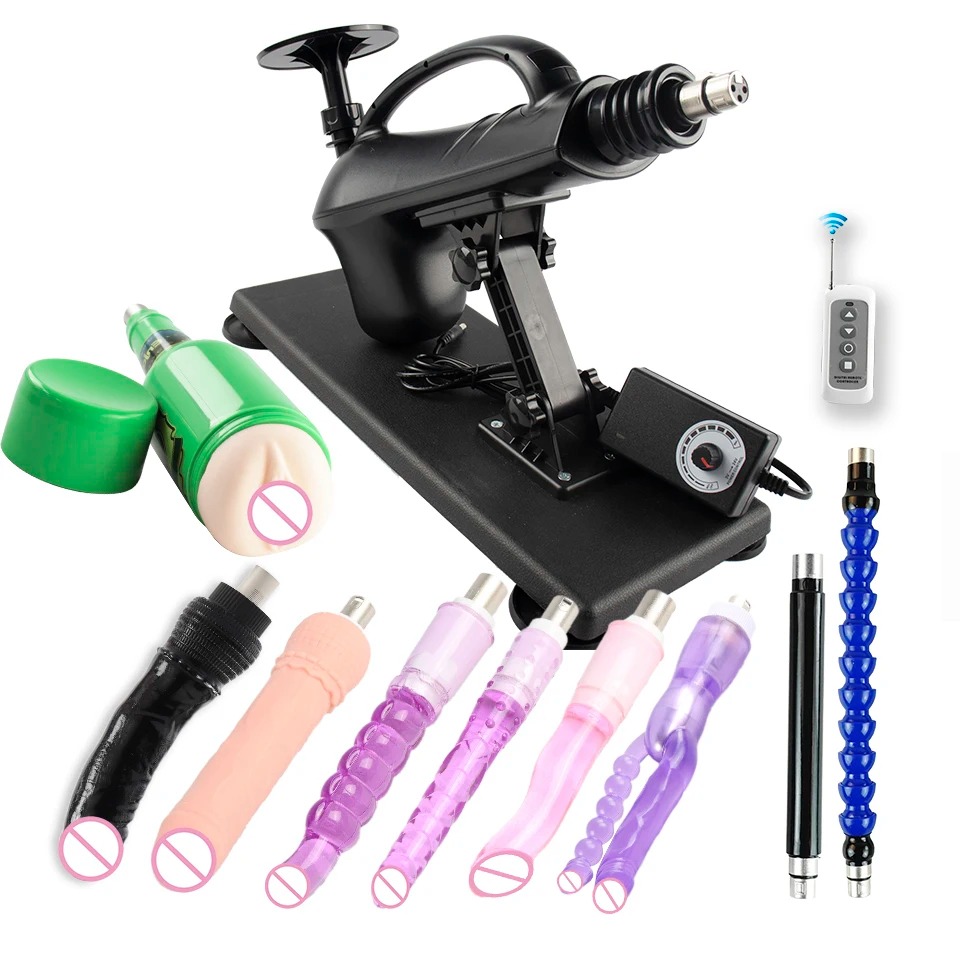 Sex Machine for Woman Adjustable Masturbating Pumping SexTooys for Men Adult Toys Upgrade Vibrator Dildo_img_9