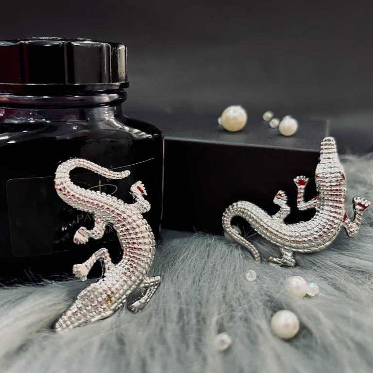 Crocodile Earrings