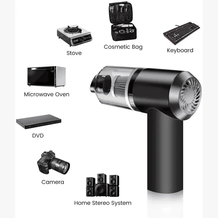 2-in-1 Portable Vacuum Cleaner - Rechargeable & Multifunctional_img_2